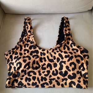 Balance Athletica Leopard-Print Sports Bra